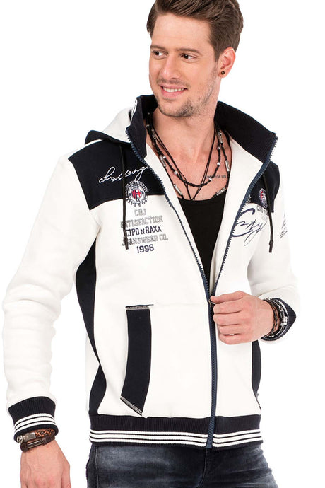 CL327 bluza męska z kapturem