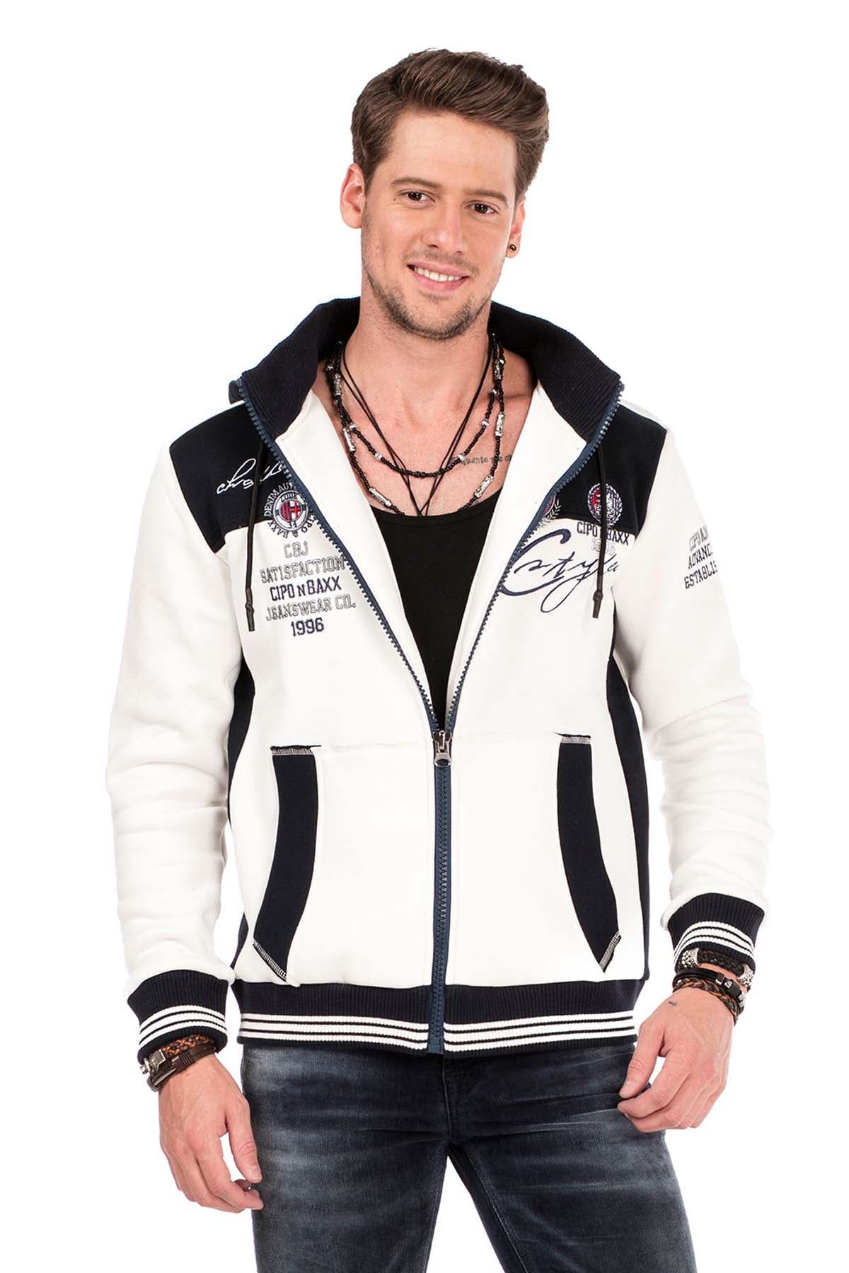 CL327 MEN'S HOODIE SWEATJACKET