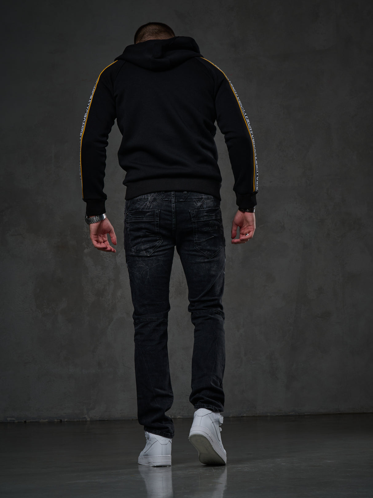 CL363 Black Men's Sweatshirt