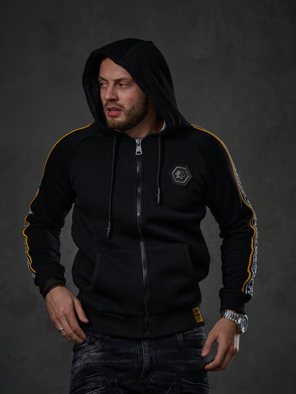 CL363 Black Men's Sweatshirt
