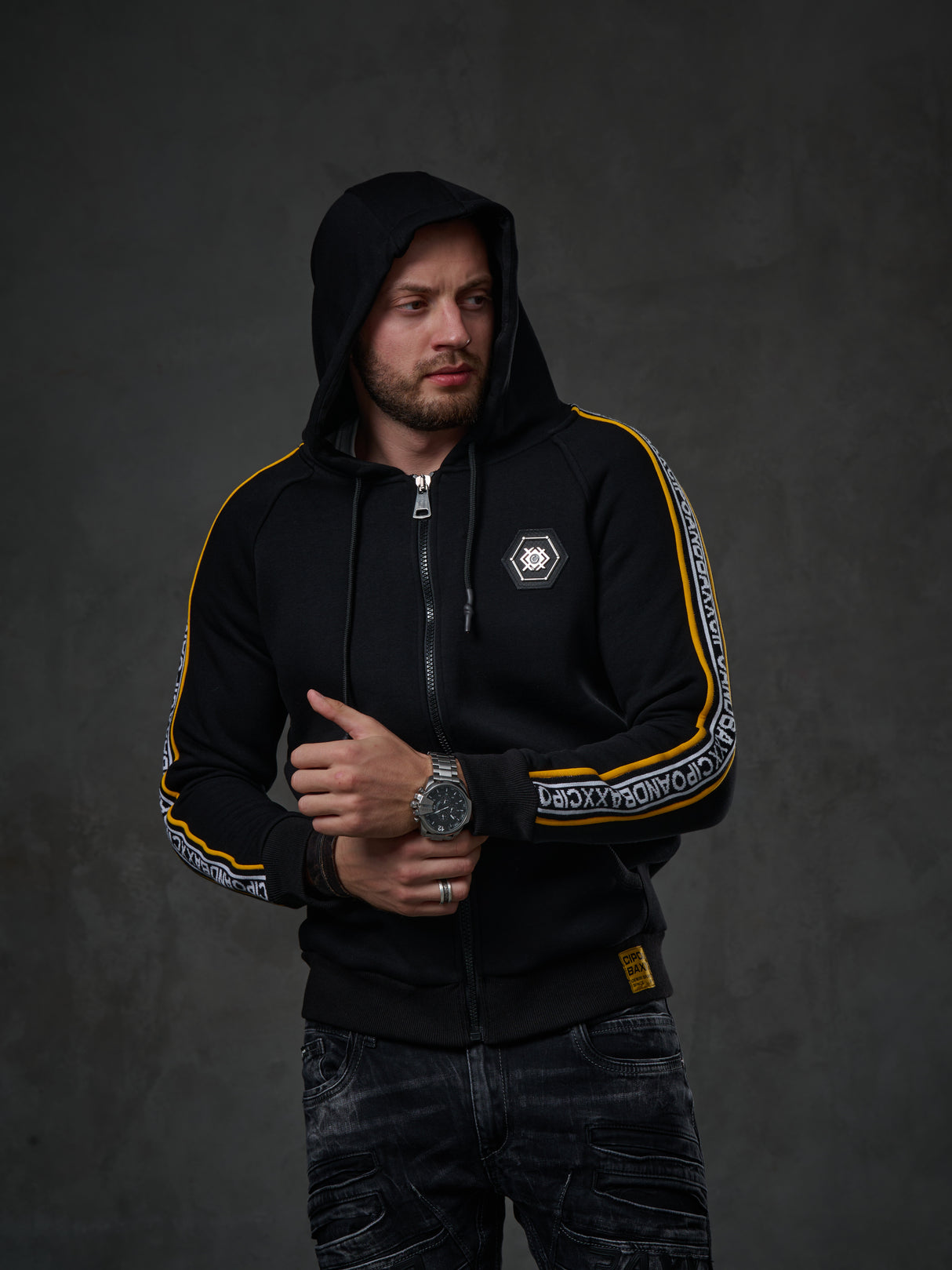 CL363 Black Men's Sweatshirt
