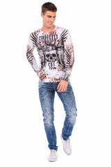 CL494 Maglia da uomo con stampa