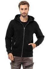 CL556 Herren Sweatjacke mit Kapuze