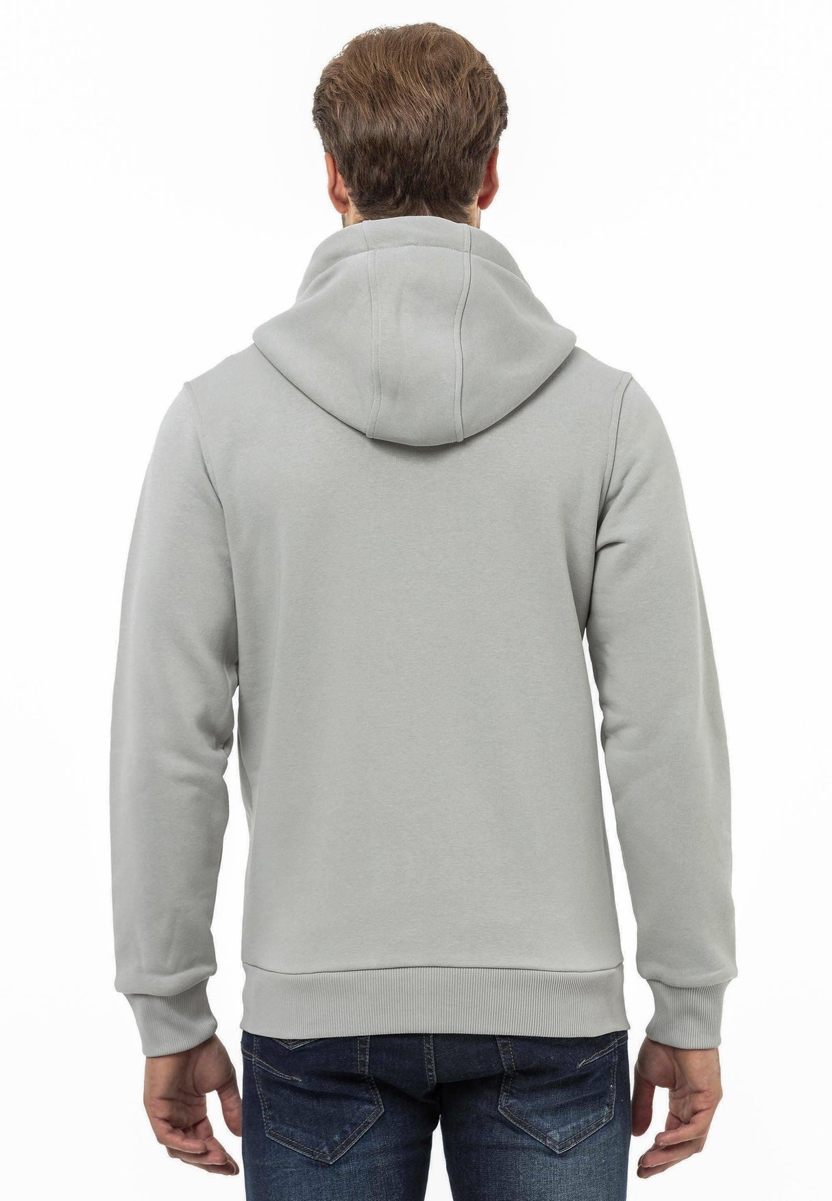 CL556 men's sweat jacket with hood