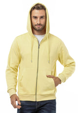 CL556 men's sweat jacket with hood