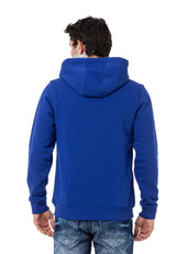 CL556 men's sweat jacket with hood