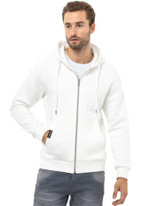 CL556 men's sweat jacket with hood