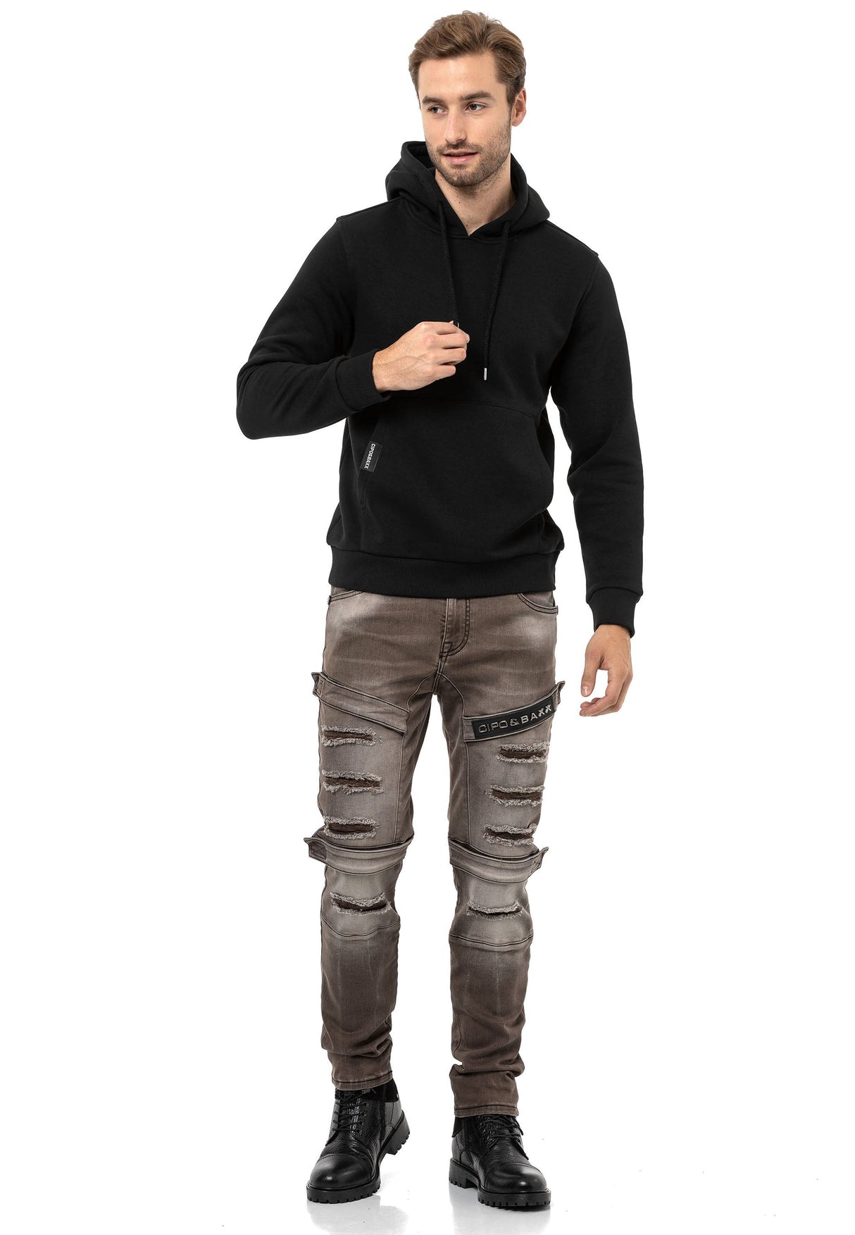 CL557 Herren Sweatshirt mit Kapuze