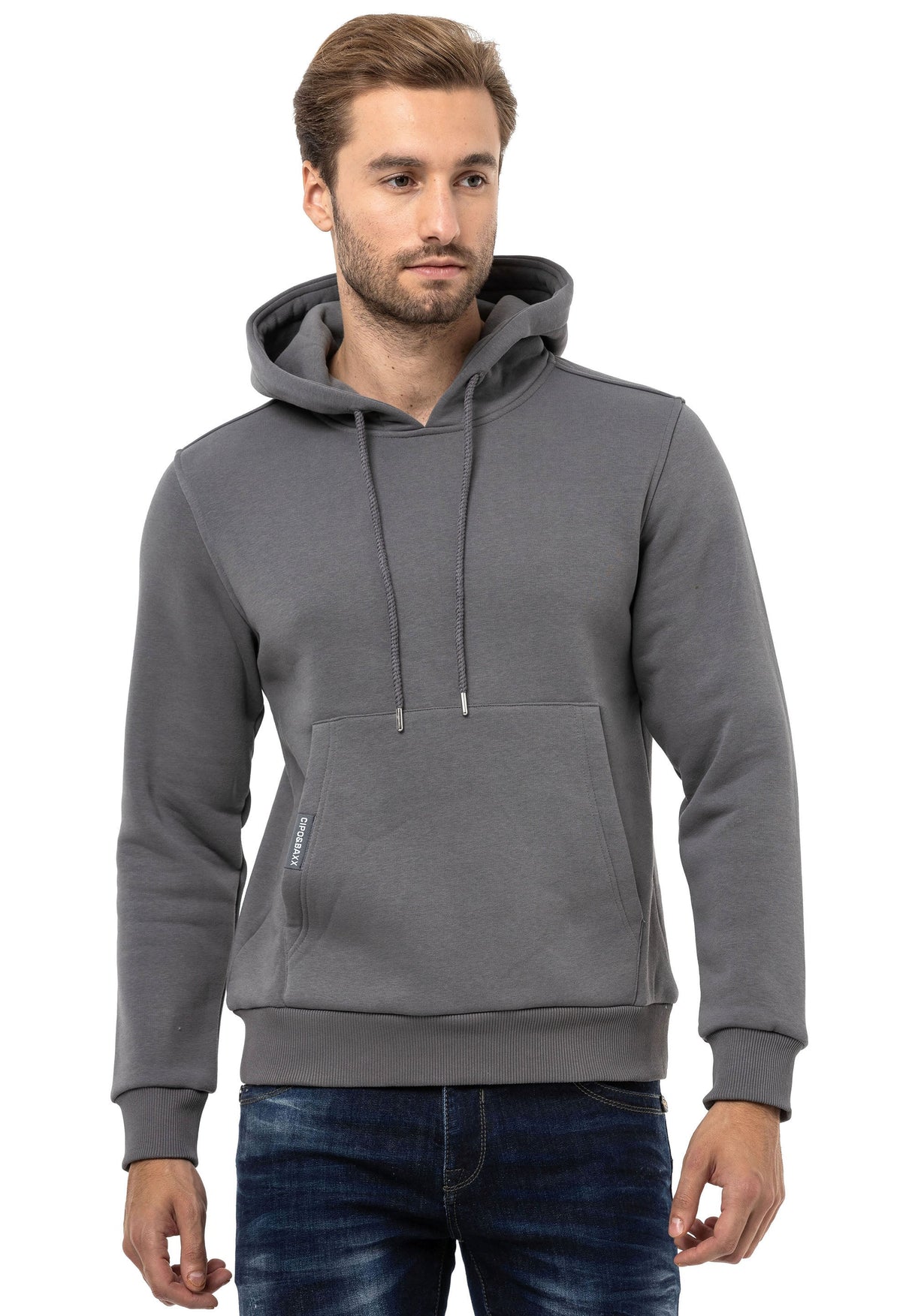 Cl557 hommes sweat-shirt avec capuche