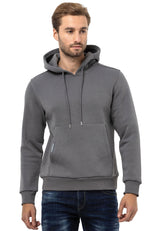 Cl557 hommes sweat-shirt avec capuche