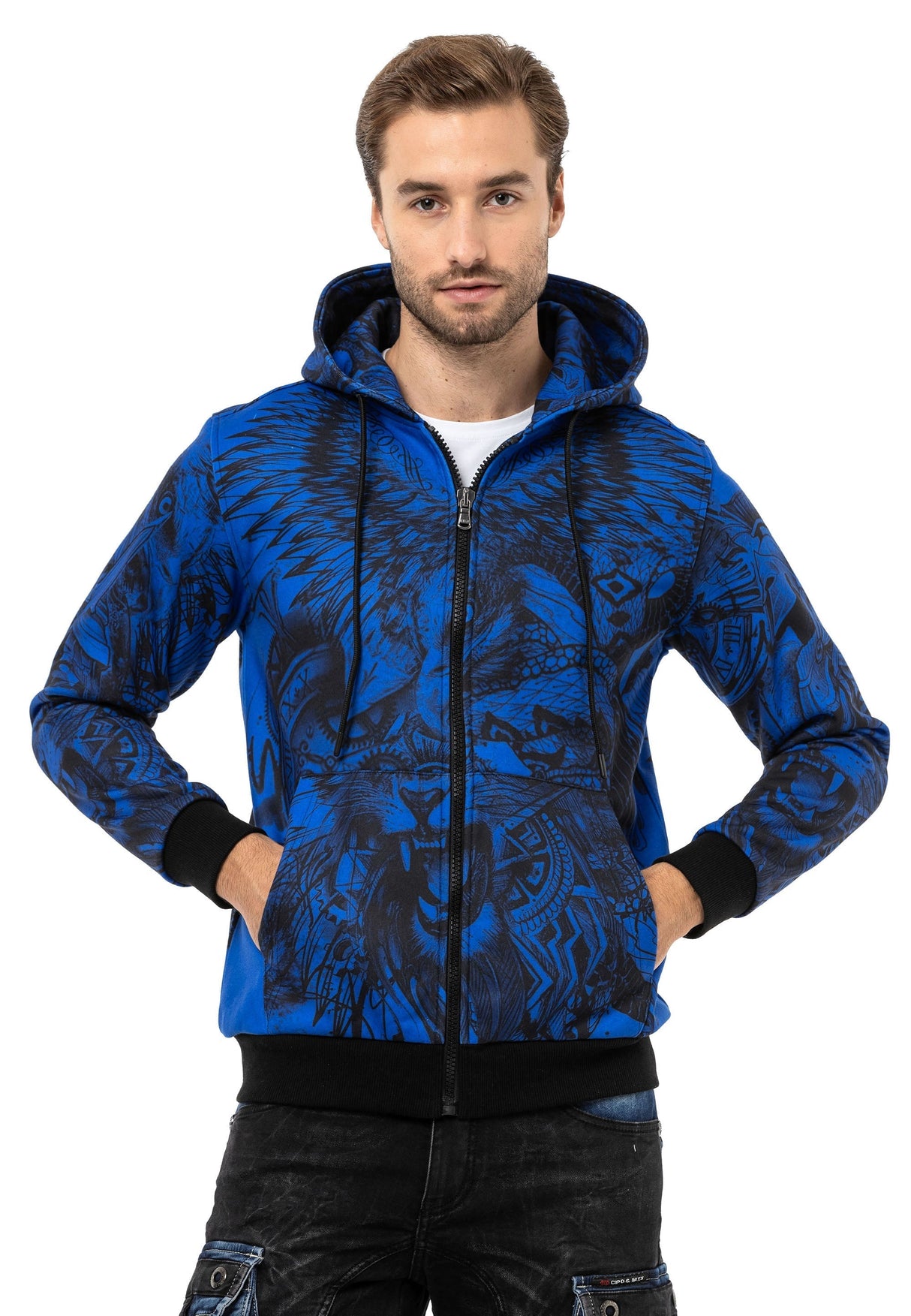 CL559 Men's Sweatjacket with Hood