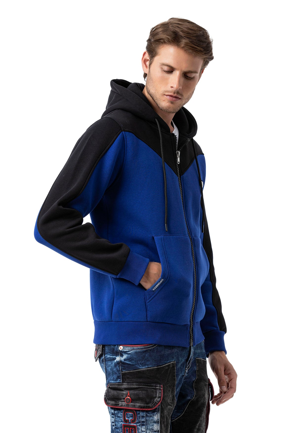 CL580 MEN'S HOODIE SWEATJACKET