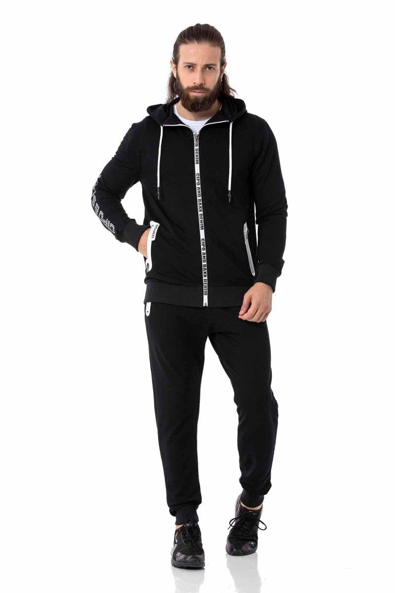 CLR151 men patterned jogging suit