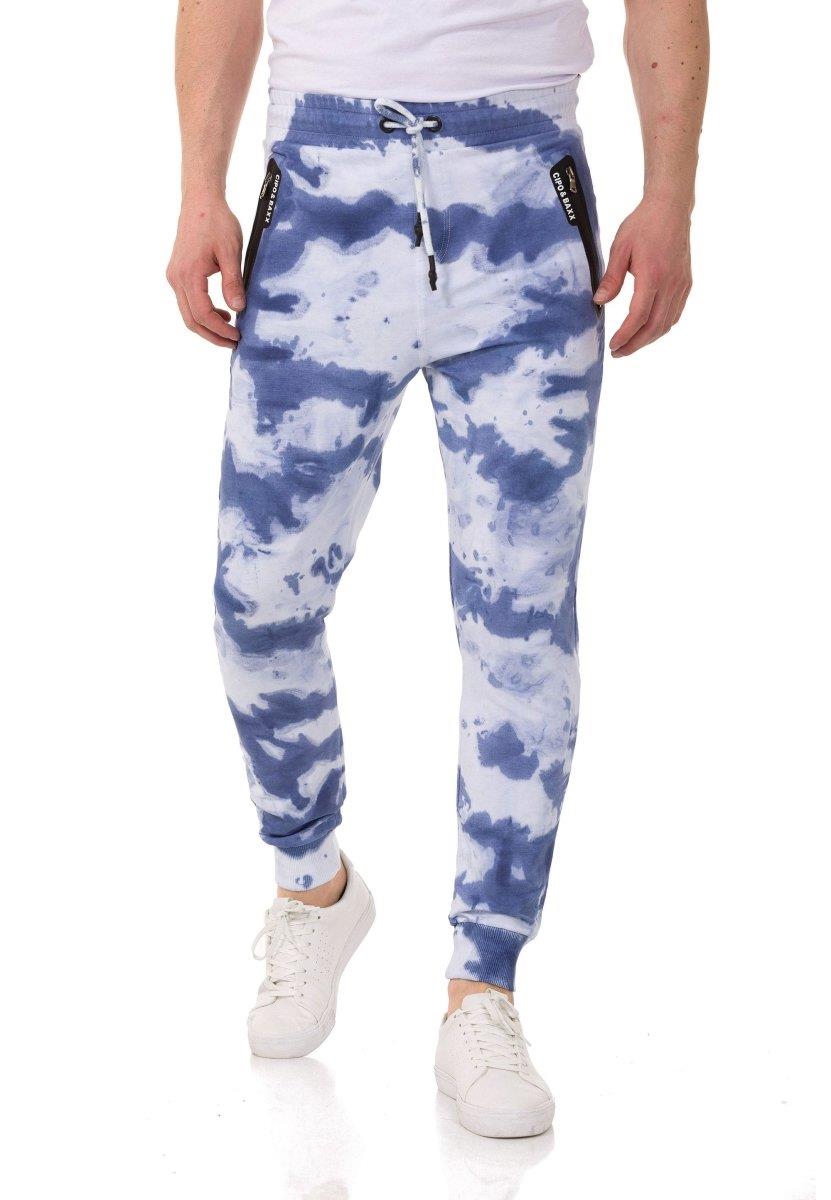 CLR151 men patterned jogging suit