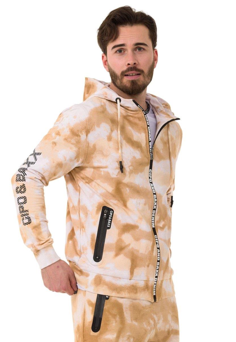 CLR151 men patterned jogging suit