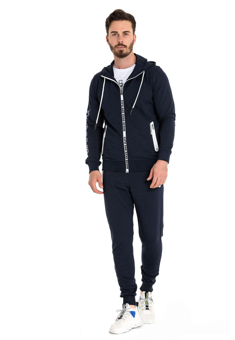 CLR151 men patterned jogging suit