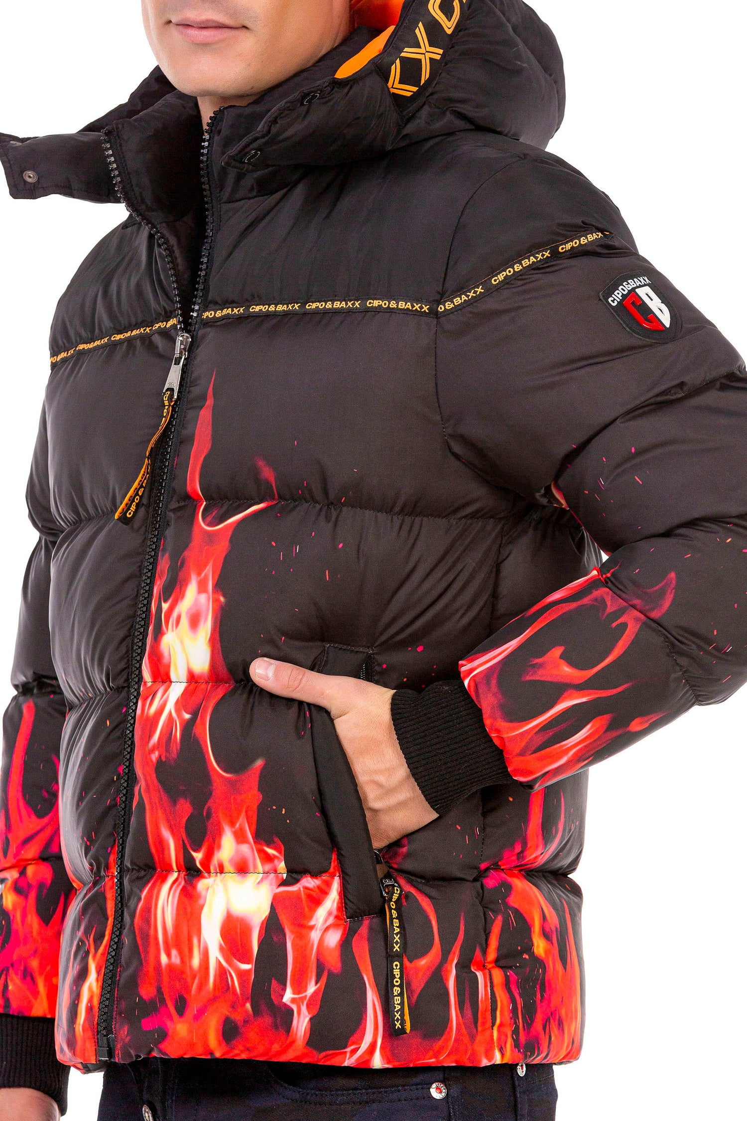 Parka 3 ganci imbottito con cappuccio - FAY Parka 3 ganci imbottito con cappuccio - FAY
