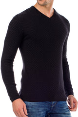 CP169 sweter męski klasyczny