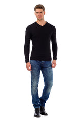 CP169 sweter męski klasyczny