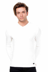 CP169 sweter męski klasyczny