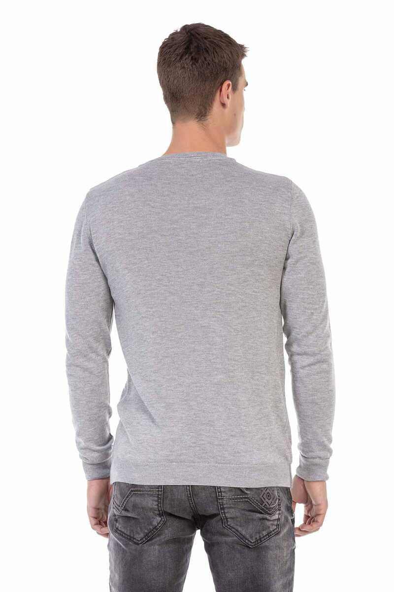 CP242 BLACK MEN'S PULLOVER