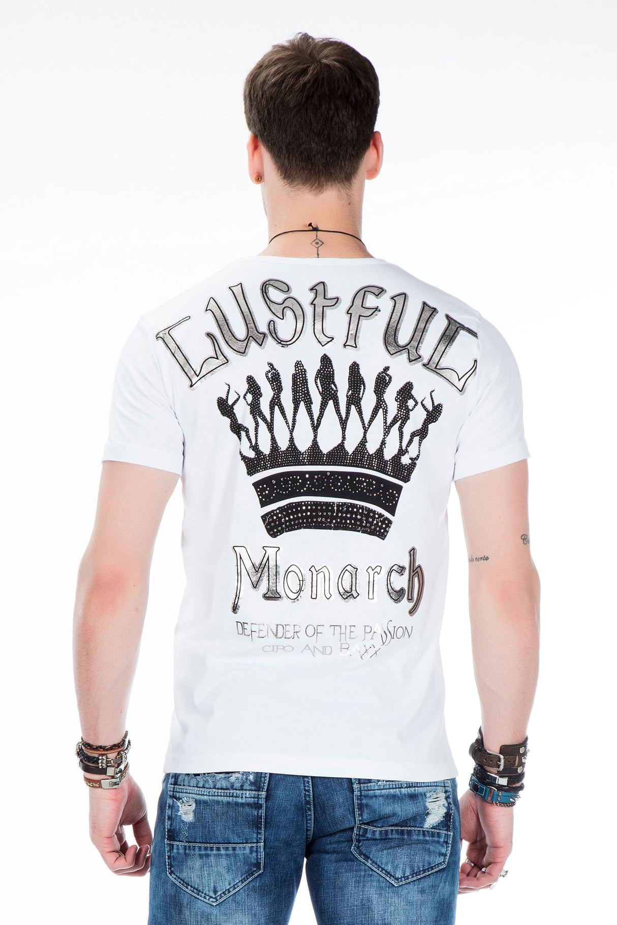 CT377 men's t-shirt with distinctive print