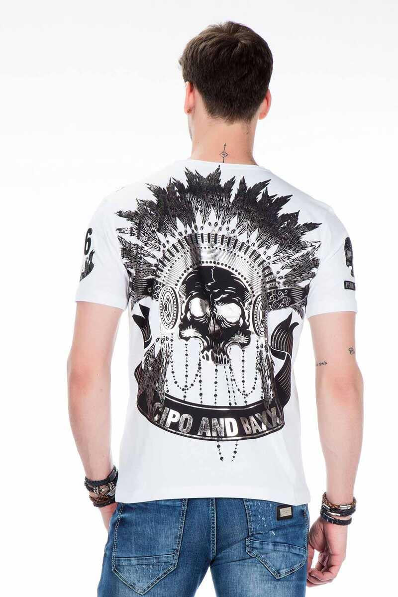 Camiseta para hombres CT409 con estampado todo