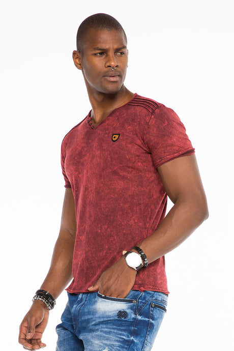 CT497 t-shirt męski cieniowany