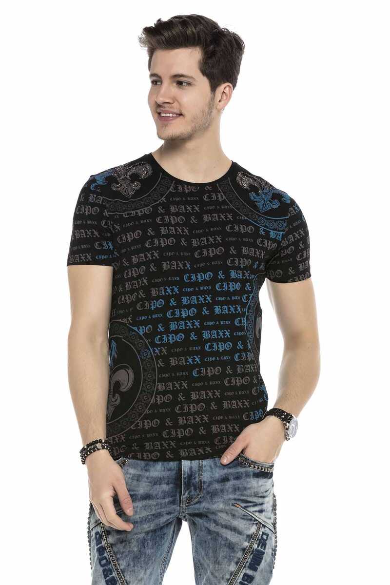 Camiseta para hombres CT554 con estampados de logotipo geniales