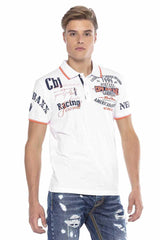 CH603 Camisa de polo para hombres con estampado de moda