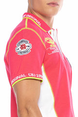 CT605 Uomo Poloshirt con cuciture a contrasto alla moda