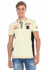 CT605 Uomo Poloshirt con cuciture a contrasto alla moda
