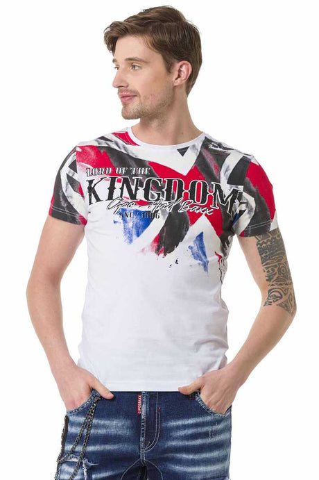 CT683 Herren T-Shirt mit großem Frontprint