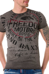 CT689 t-shirt męski z nadrukiem vintage