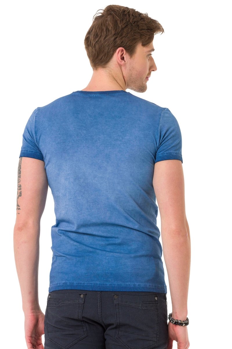 CT689 Camiseta para hombres  con gran impronta