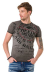 CT689 Camiseta para hombres  con gran impronta