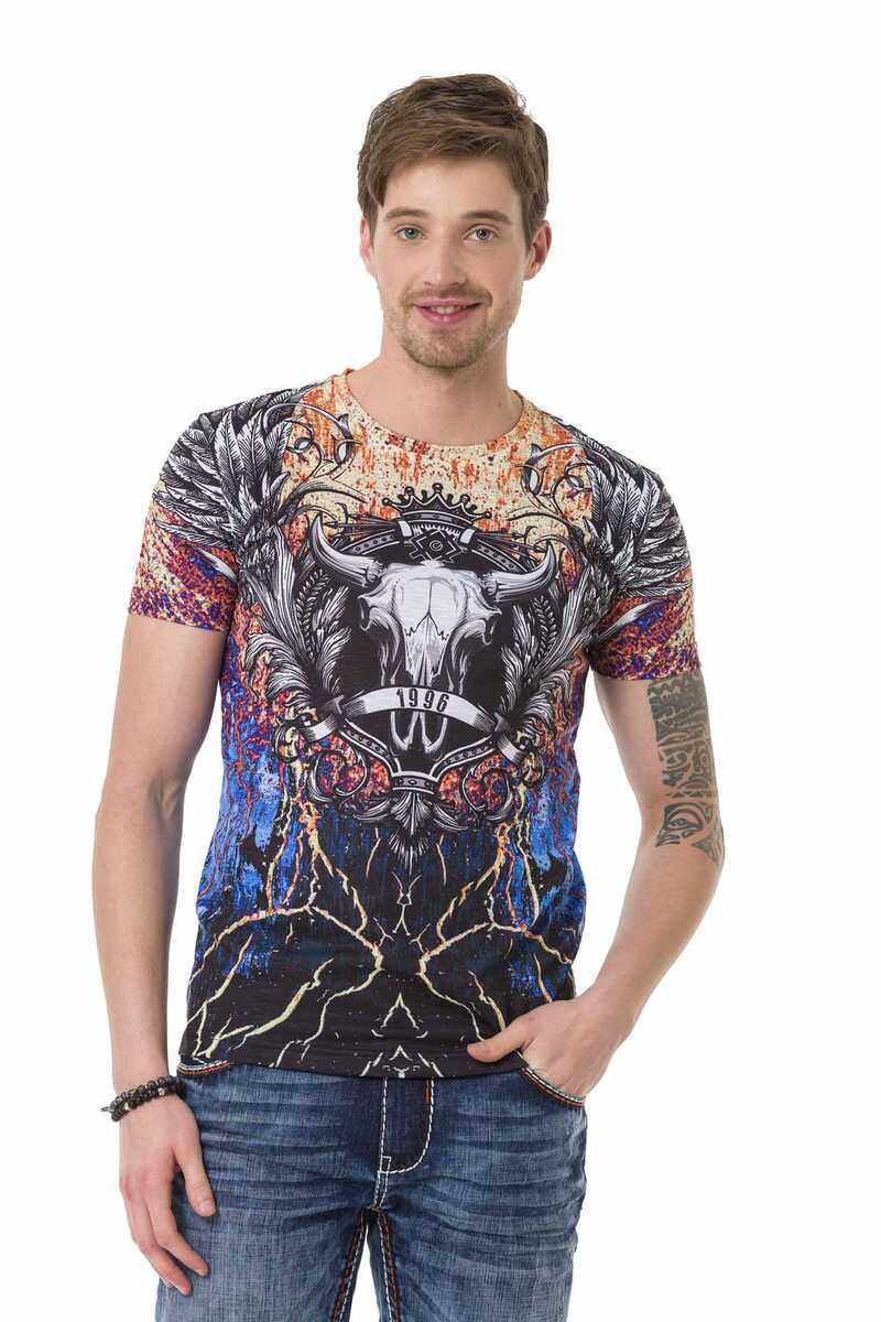 CT697 T-shirt Girocollo da Uomo