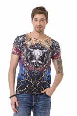 CT697 T-shirt Girocollo da Uomo