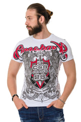 CT716 Camiseta  con estampado en la parte delantera y trasera