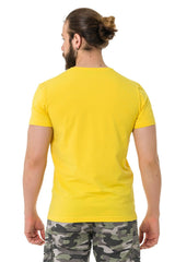 CT731 men's t-shirt with brand print on the front