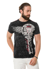 CT769 T-shirt da Uomo con Fantastiche Stampe 