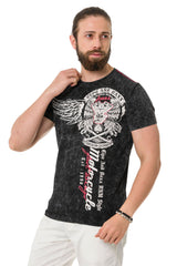 CT769 T-shirt da Uomo con Fantastiche Stampe 