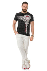 CT769 T-shirt da Uomo con Fantastiche Stampe 