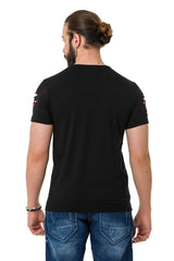 CT772 Men's Chain Badge T-Shirt