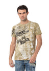 CT782 T-shirt homme avec grande impression