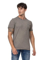 CT784 Heren T-shirt met een sportieve Look