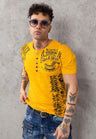 CT789 Biker Herren T-Shirt mit Rundhalsausschnitt