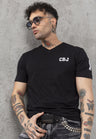 CT790 Basis T-shirt met Logo-Borduurwerk