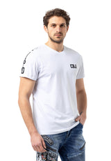 CT790 Basic T-shirt with Logo Embroidery