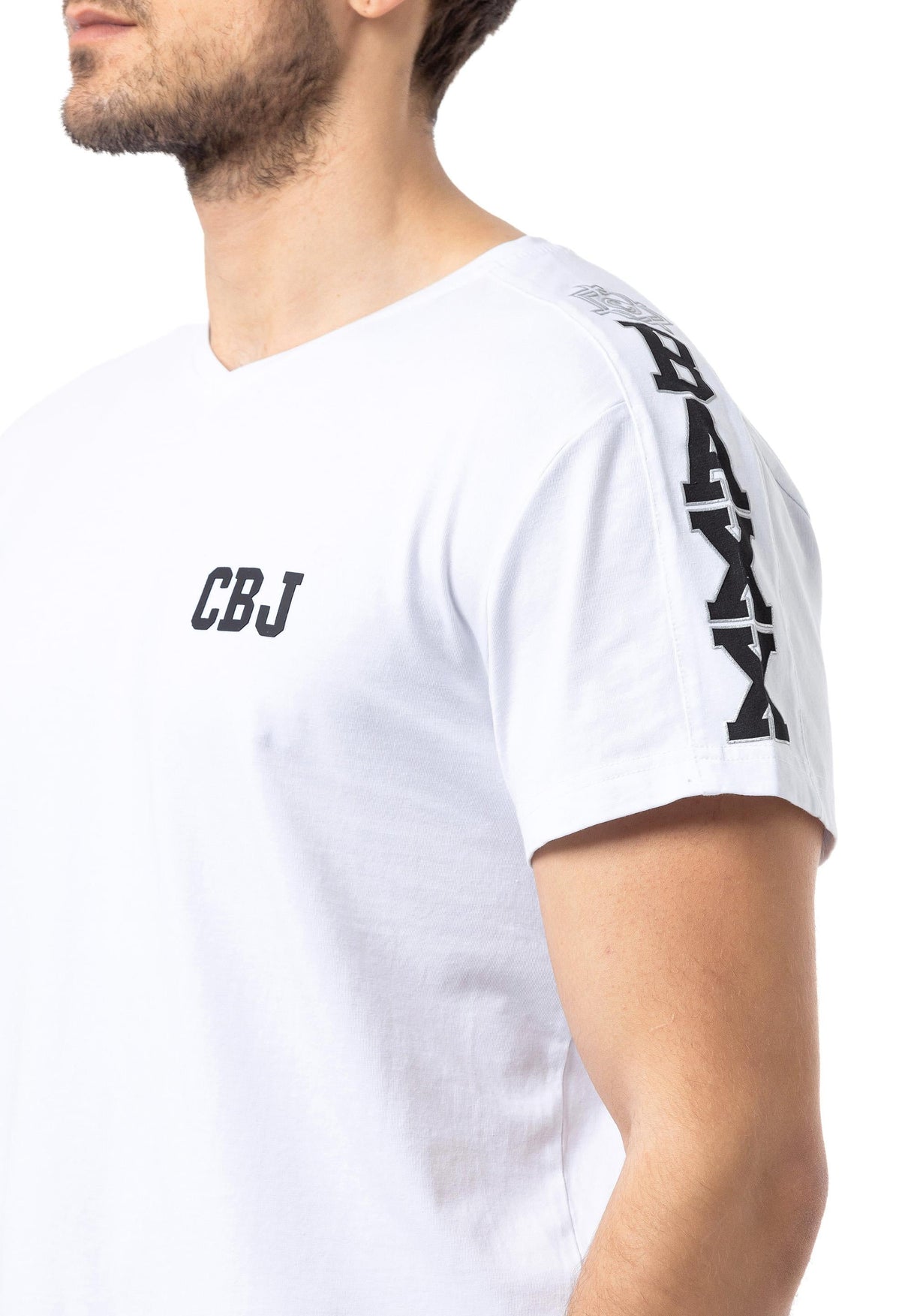 CT790 Basic T-shirt with Logo Embroidery